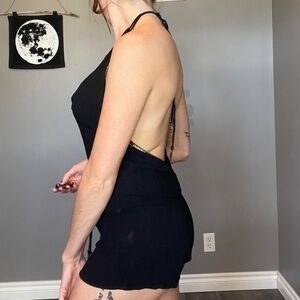Sexy black romper